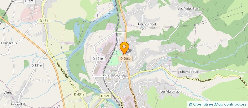 localisation de l'entreprise MONSIEUR CLEMENT DUBAU à SAINT-YORRE