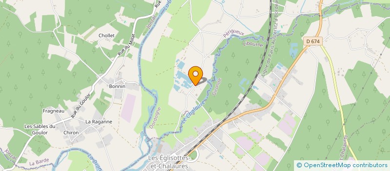 localisation de l'entreprise MONSIEUR CLEMENT DUBOIS  LA ROCHE-CHALAIS