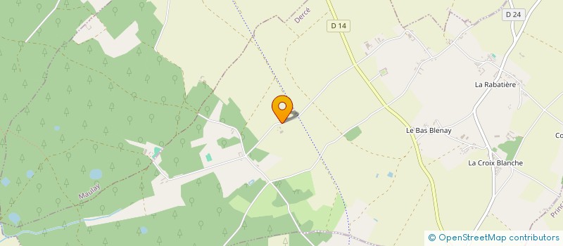 localisation de l'entreprise MONSIEUR CLEMENT DUBOIS  DERCE