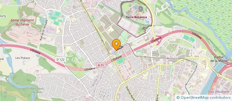 localisation de l'entreprise MONSIEUR CLEMENT DUBOIS à ANGERS