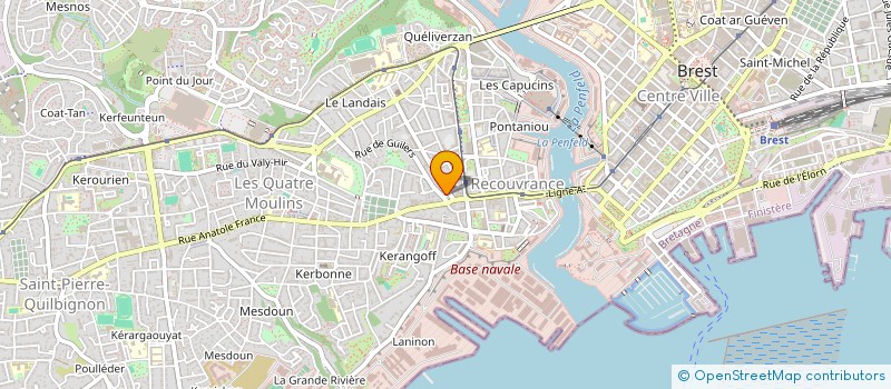 localisation de l'entreprise MONSIEUR CLEMENT DUBOS à BREST