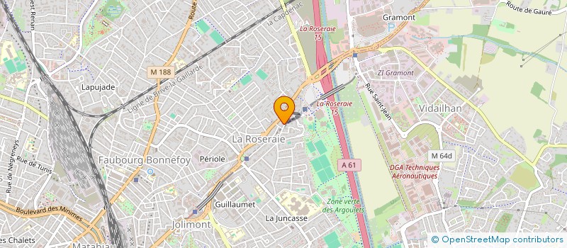 localisation de l'entreprise MONSIEUR CLEMENT DUBOSCQ à TOULOUSE