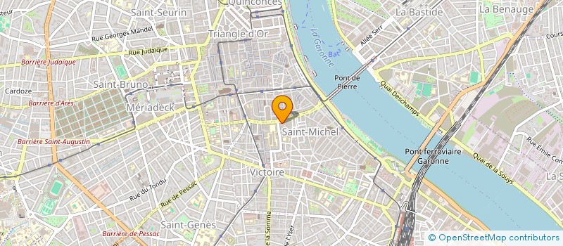 localisation de l'entreprise MONSIEUR CLEMENT DUBOURG  BORDEAUX