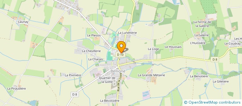 localisation de l'entreprise MONSIEUR CLEMENT DUCLONA  LOIREAUXENCE