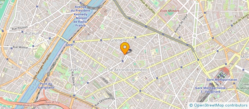 localisation de l'entreprise MONSIEUR CLEMENT DUCREUX  PARIS