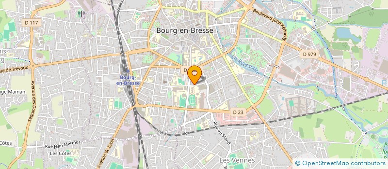 localisation de l'entreprise MONSIEUR CLEMENT DUCROUX à BOURG-EN-BRESSE