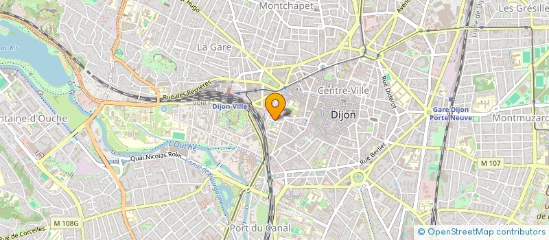 localisation de l'entreprise MONSIEUR CLEMENT DUFOUR à DIJON