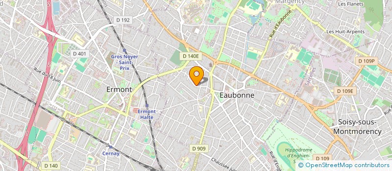 localisation de l'entreprise MONSIEUR CLEMENT DUGIT-GROS à EAUBONNE