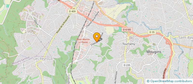 localisation de l'entreprise MONSIEUR CLEMENT DUHIL à MOUGINS