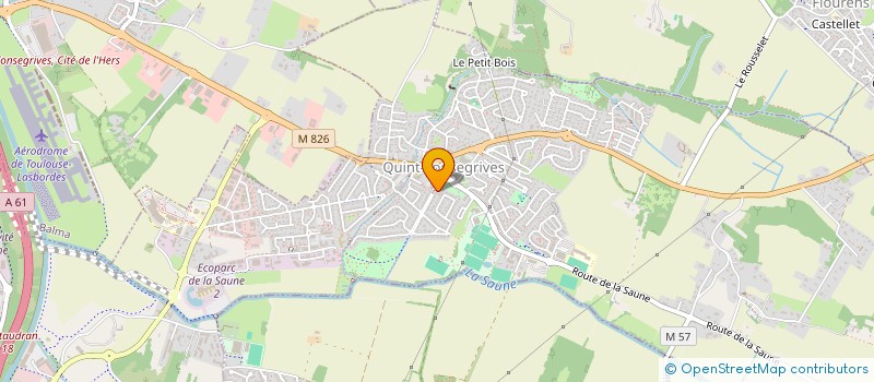 localisation de l'entreprise MONSIEUR CLEMENT DUMENIL  QUINT-FONSEGRIVES