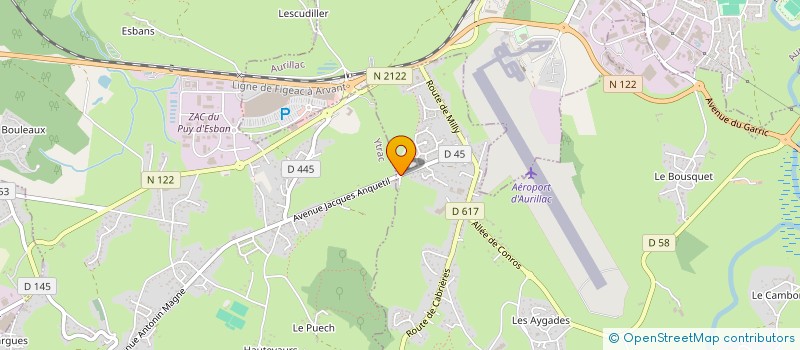 localisation de l'entreprise MONSIEUR CLEMENT DUMONTEL à ARPAJON-SUR-CERE