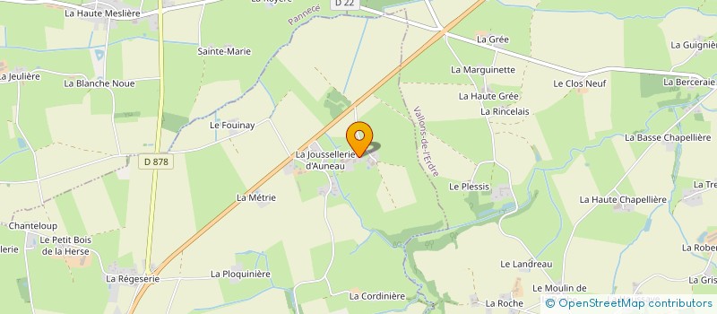 localisation de l'entreprise MONSIEUR CLEMENT DUPAS à POUILLE-LES-COTEAUX