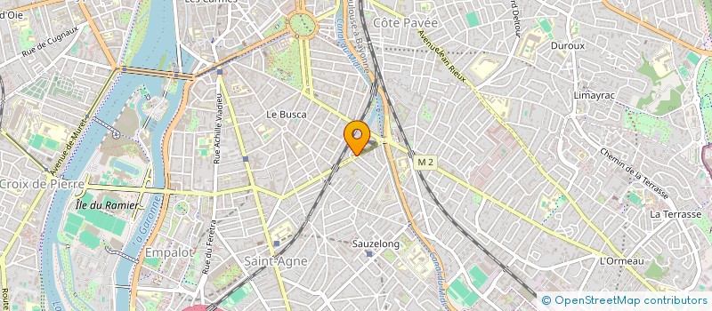 localisation de l'entreprise MONSIEUR CLEMENT DUPUIS  TOULOUSE