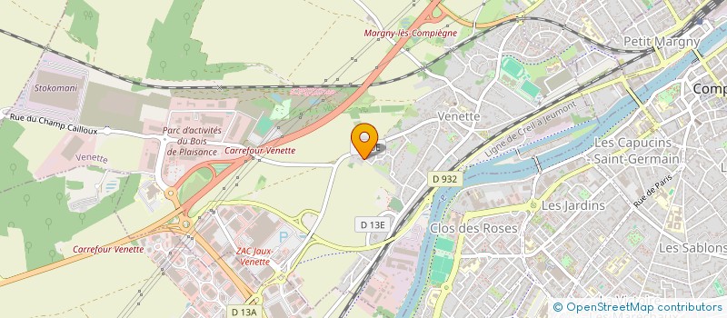 localisation de l'entreprise MONSIEUR CLEMENT DURAND  VENETTE