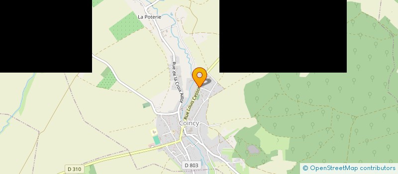 localisation de l'entreprise MONSIEUR CLEMENT DURDUX  COINCY