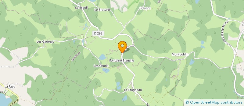 localisation de l'entreprise MONSIEUR CLEMENT DUREY à MOUX EN MORVAN