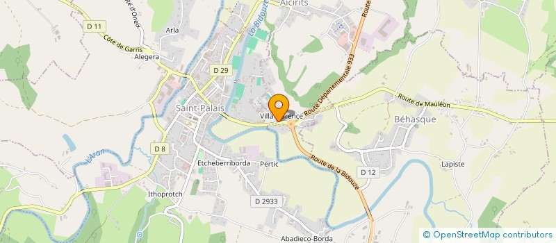 localisation de l'entreprise MONSIEUR CLEMENT DURGUEIL  AICIRITS-CAMOU-SUHAST