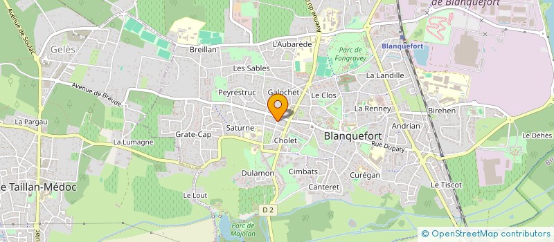 localisation de l'entreprise MONSIEUR CLEMENT DURIEUX à BLANQUEFORT