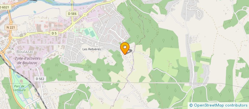 localisation de l'entreprise MONSIEUR CLEMENT DUTIN à BOULAZAC ISLE MANOIRE