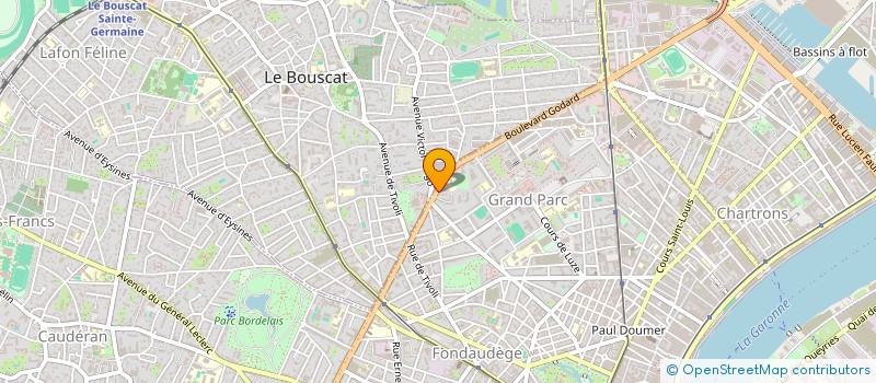 localisation de l'entreprise MONSIEUR CLEMENT DUTREY  BORDEAUX