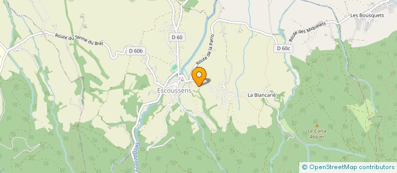 localisation de l'entreprise MONSIEUR CLEMENT DUVIGEANT  ESCOUSSENS