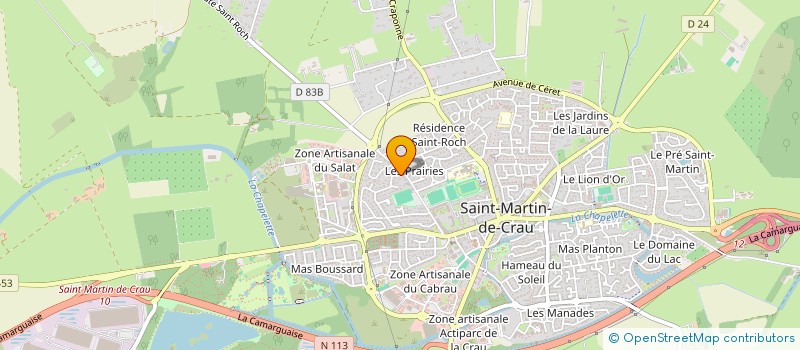 localisation de l'entreprise MONSIEUR CLEMENT EBERSOLD à SAINT-MARTIN-DE-CRAU