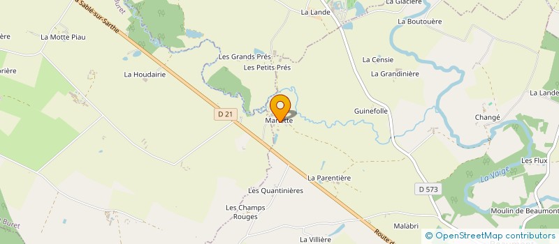 localisation de l'entreprise MONSIEUR CLEMENT ECHIVARD  BEAUMONT-PIED-DE-BUF