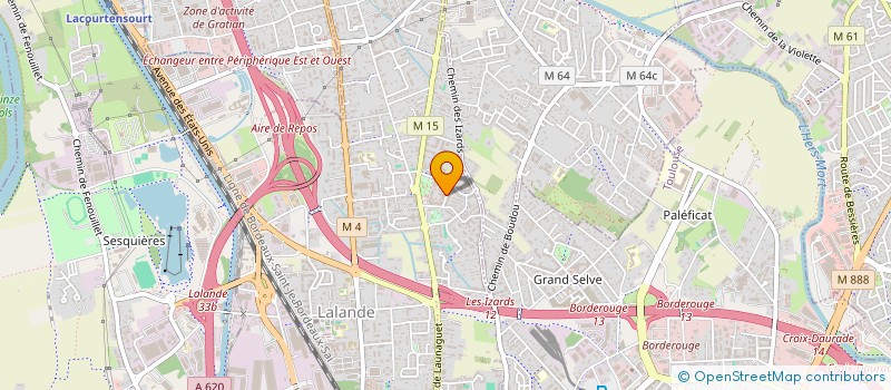 localisation de l'entreprise MONSIEUR CLEMENT EMERY  TOULOUSE