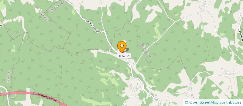 localisation de l'entreprise MONSIEUR CLEMENT EMPINET  AJAT