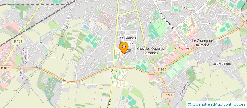 localisation de l'entreprise MONSIEUR CLEMENT ESNAULT à CHATEAUROUX