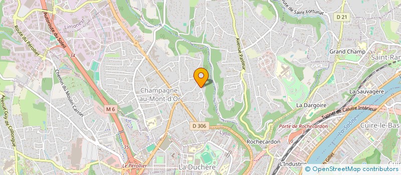 localisation de l'entreprise MONSIEUR CLEMENT ESPITALIER  CHAMPAGNE-AU-MONT-D OR