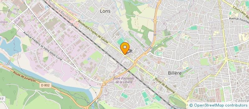 localisation de l'entreprise MONSIEUR CLEMENT ESTANGUET  LONS