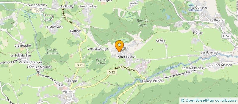 localisation de l'entreprise MONSIEUR CLEMENT ESTRAN  SAINT-PAUL-EN-CHABLAIS