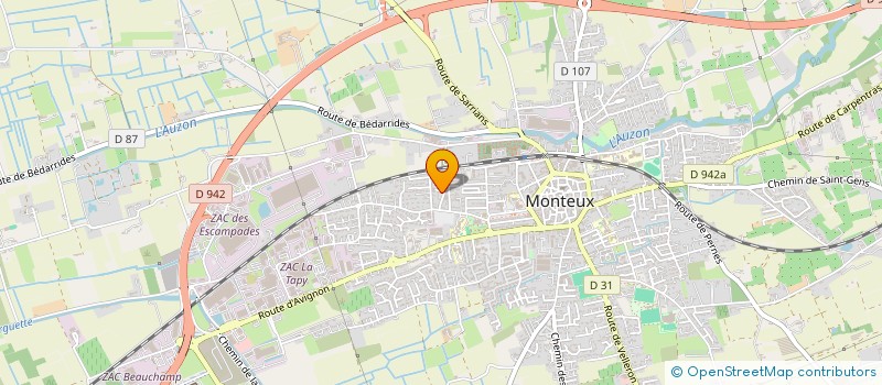 localisation de l'entreprise MONSIEUR CLEMENT FABRE à MONTEUX
