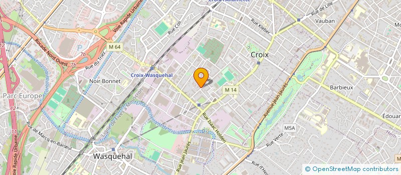 localisation de l'entreprise MONSIEUR CLEMENT FARACI  CROIX