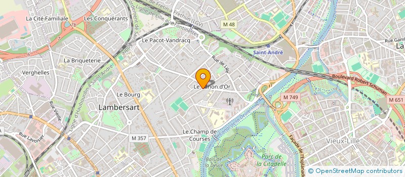 localisation de l'entreprise MONSIEUR CLEMENT FAREZ à LAMBERSART