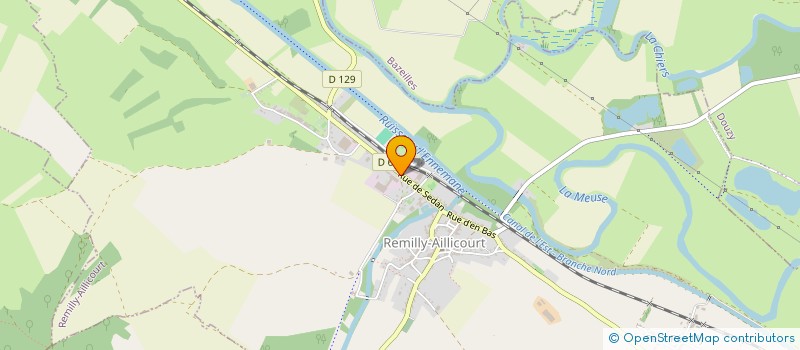 localisation de l'entreprise MONSIEUR CLEMENT FAUCHERON  REMILLY-AILLICOURT