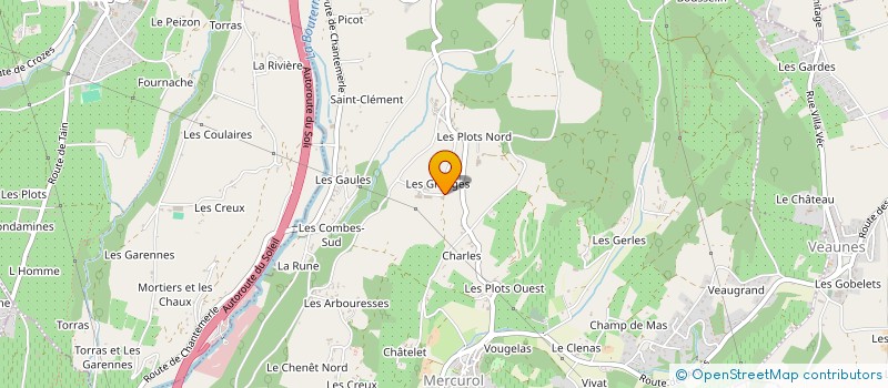 localisation de l'entreprise MONSIEUR CLEMENT FAURE à MERCUROL-VEAUNES