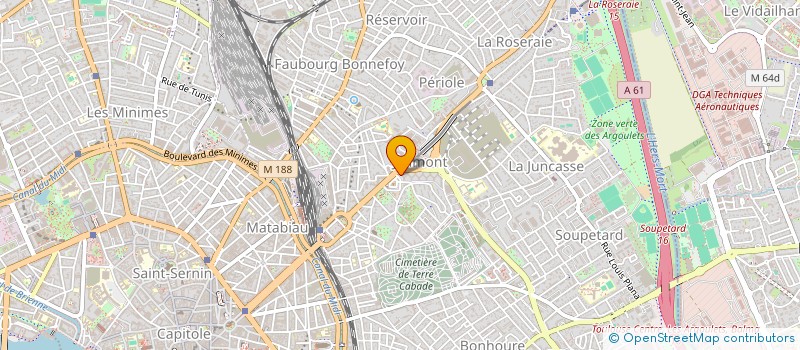 localisation de l'entreprise MONSIEUR CLEMENT FAVIER à TOULOUSE