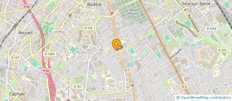 localisation de l'entreprise MONSIEUR CLEMENT FELIX  VILLEJUIF