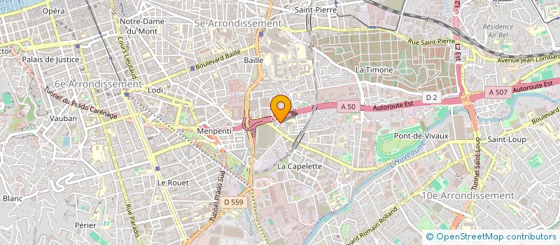 localisation de l'entreprise MONSIEUR CLEMENT FERACCI à MARSEILLE