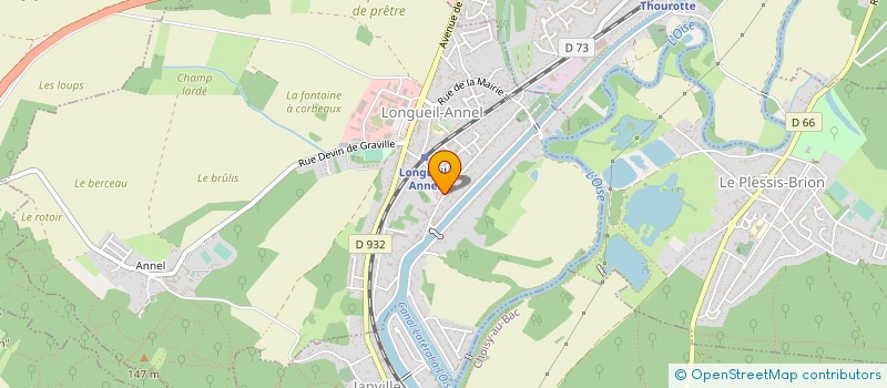 localisation de l'entreprise MONSIEUR CLEMENT FERREIRA  LONGUEIL-ANNEL