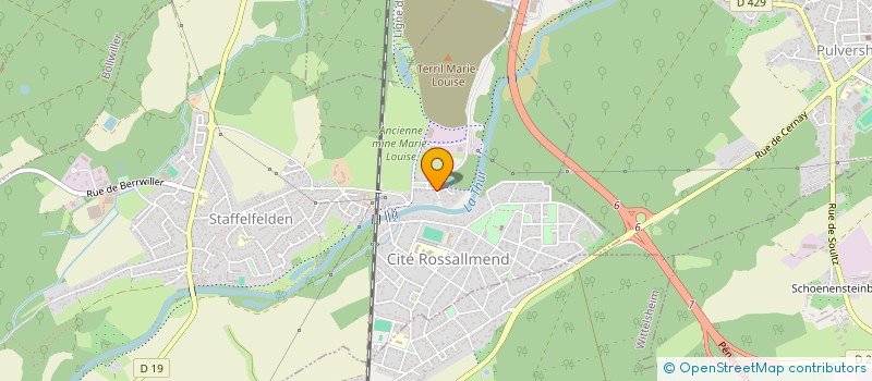 localisation de l'entreprise MONSIEUR CLEMENT FERREIRA DA SILVA  STAFFELFELDEN