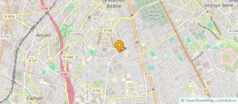 localisation de l'entreprise MONSIEUR CLEMENT FERRON  LE KREMLIN-BICETRE