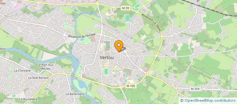 localisation de l'entreprise MONSIEUR CLEMENT FERRU à VERTOU