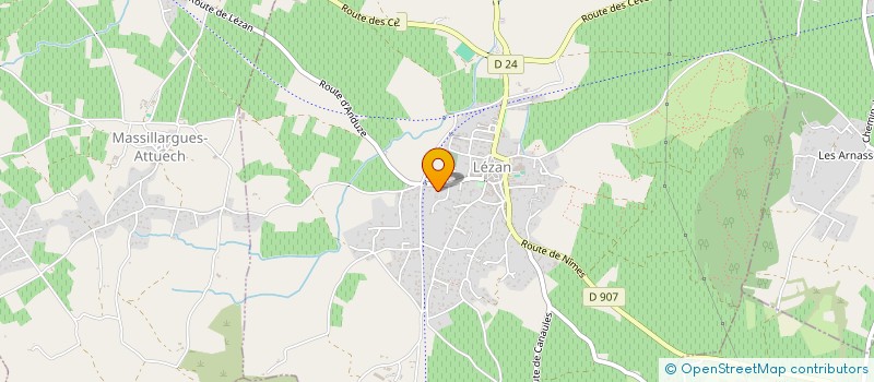 localisation de l'entreprise MONSIEUR CLEMENT FESQUET  LEZAN