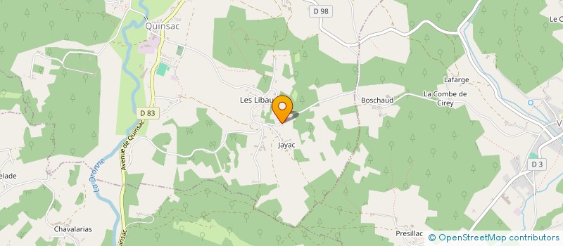 localisation de l'entreprise MONSIEUR CLEMENT FEYEUX  CONDAT-SUR-TRINCOU