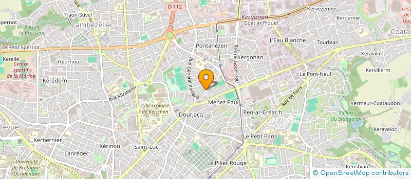 localisation de l'entreprise MONSIEUR CLEMENT FIERE à BREST
