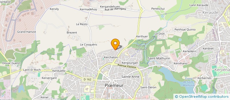 localisation de l'entreprise MONSIEUR CLEMENT FILLEUL à PLOEMEUR