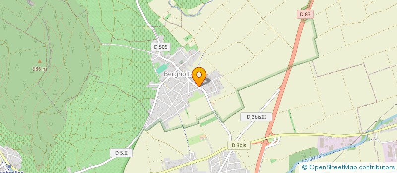 localisation de l'entreprise MONSIEUR CLEMENT FLORY  BERGHOLTZ